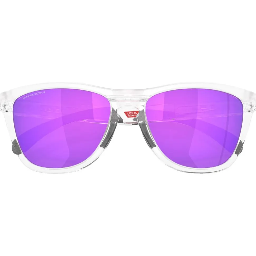Lunettes de soleil Oakley Frogskins Range XL Matte Clear Prizm Violet
