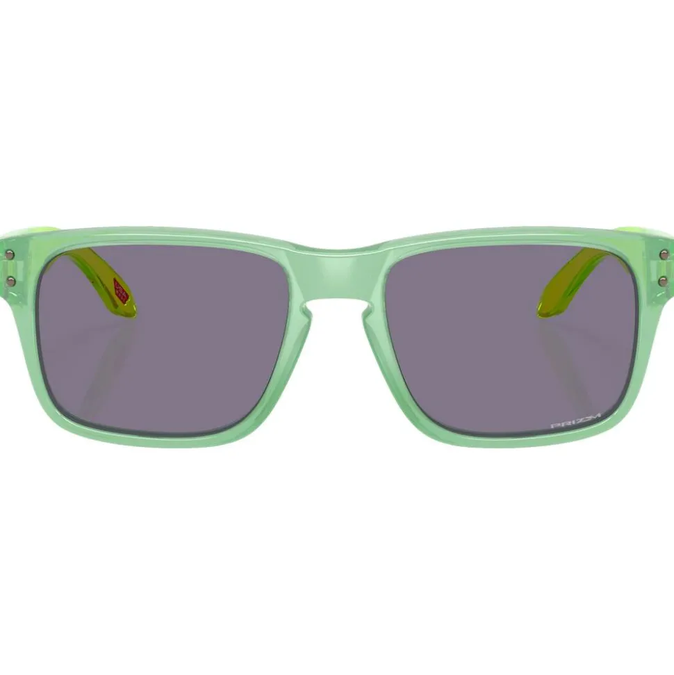 Lunettes de soleil Oakley Holbrook Xxs Transparent Jade Prizm Grey