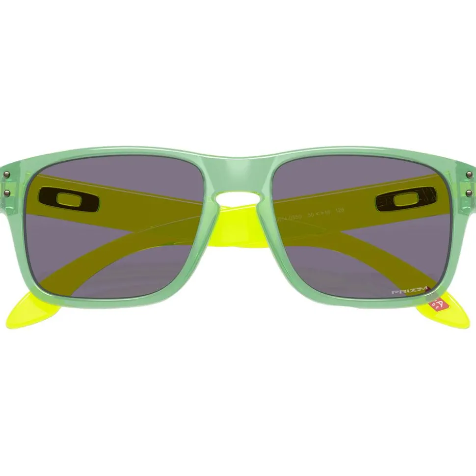 Lunettes de soleil Oakley Holbrook Xxs Transparent Jade Prizm Grey