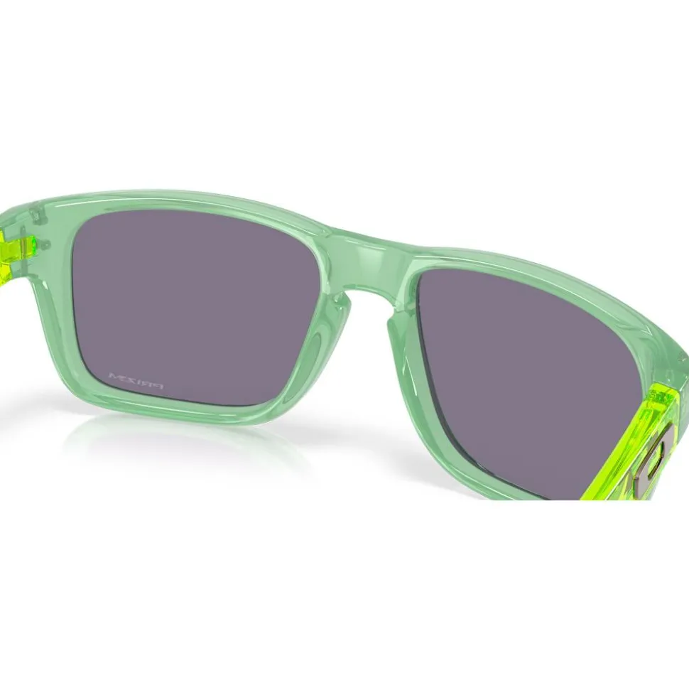 Lunettes de soleil Oakley Holbrook Xxs Transparent Jade Prizm Grey