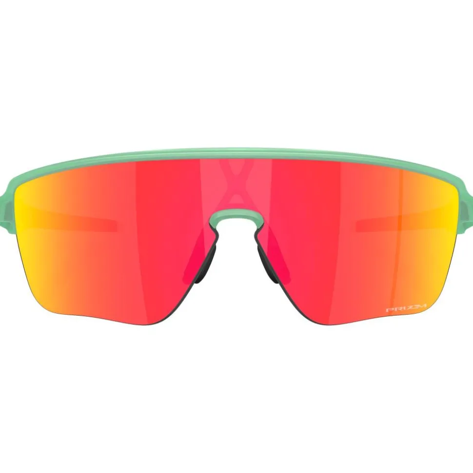 Lunettes de soleil Oakley Corridor Sq Matte Transparent Jade Prizm Ruby