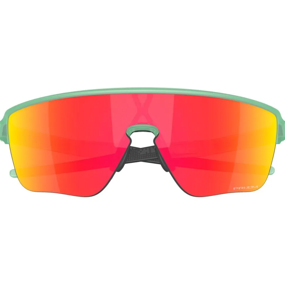 Lunettes de soleil Oakley Corridor Sq Matte Transparent Jade Prizm Ruby