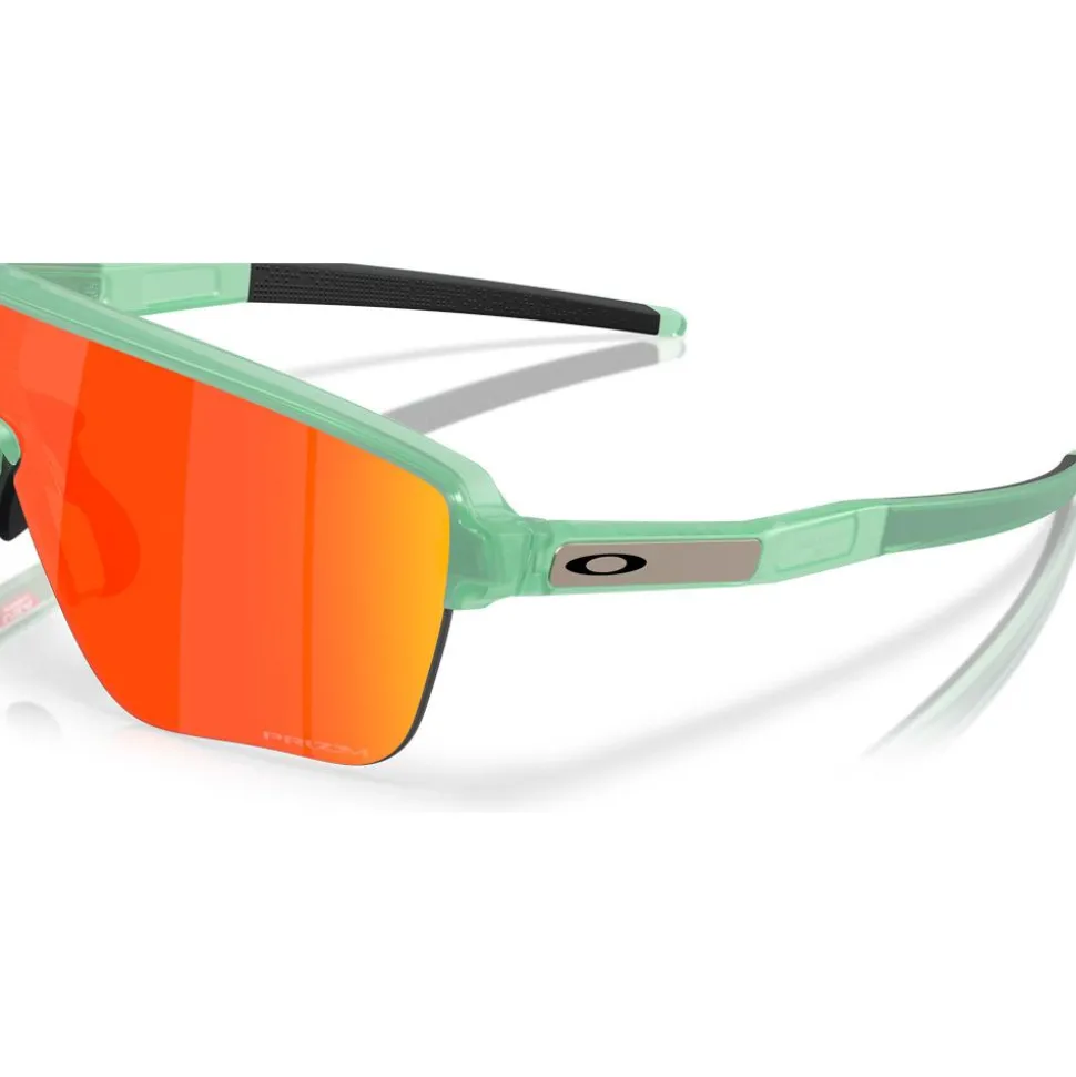 Lunettes de soleil Oakley Corridor Sq Matte Transparent Jade Prizm Ruby