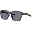 Lunettes de soleil Oakley Shackle Matte Hunter Green Prizm Grey