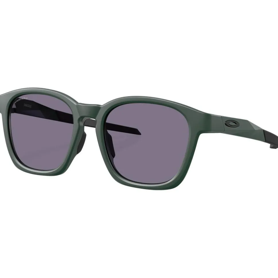 Lunettes de soleil Oakley Shackle Matte Hunter Green Prizm Grey