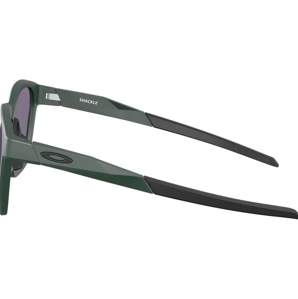 Lunettes de soleil Oakley Shackle Matte Hunter Green Prizm Grey