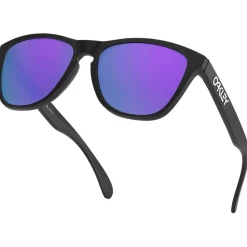 Lunettes de soleil Oakley Frogskins Matte Black Prizm Violet