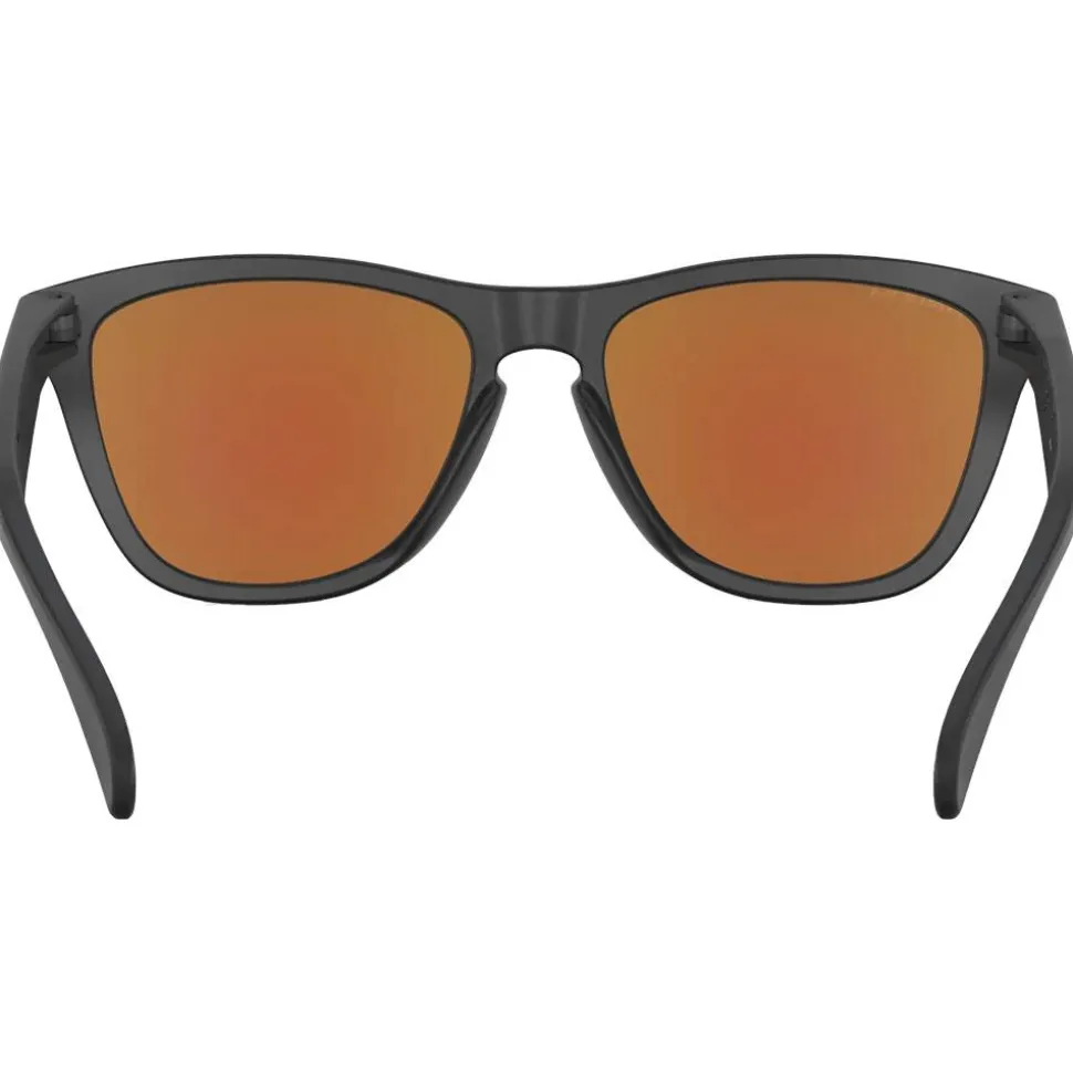Lunettes de soleil Oakley Frogskins Matte Black Prizm Violet