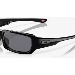Lunettes de soleil Oakley Fives Squared Polished Black Grey