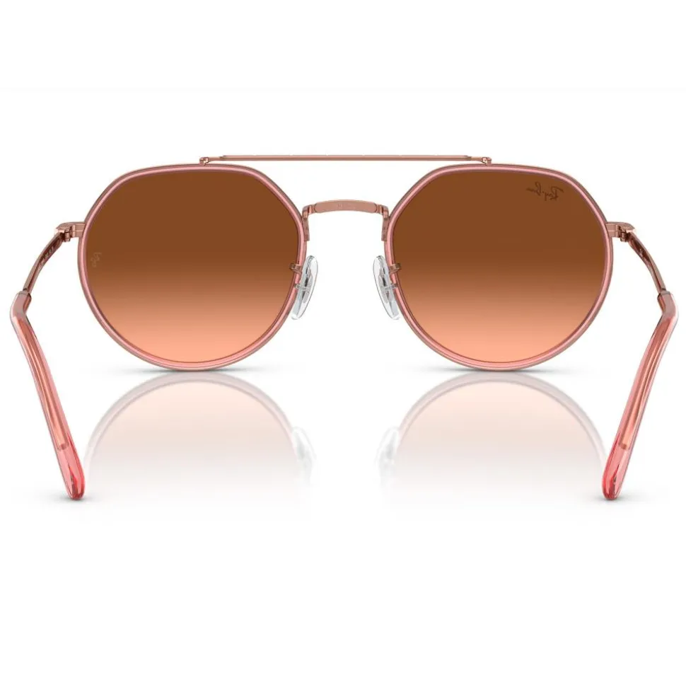 Lunettes de soleil Ray Ban RB3765 Polished Copper Rose Gradient Brown