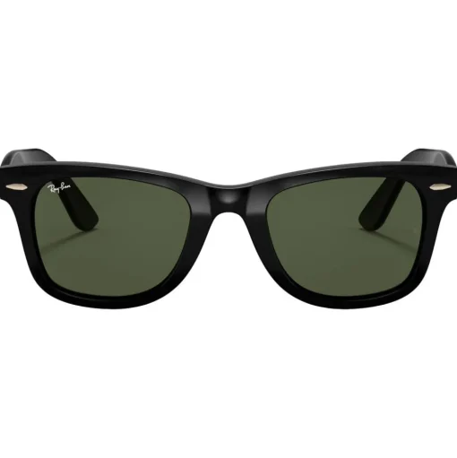 Lunettes de soleil Ray Ban RB4340 Wayfarer Ease Polished Black Green G-15