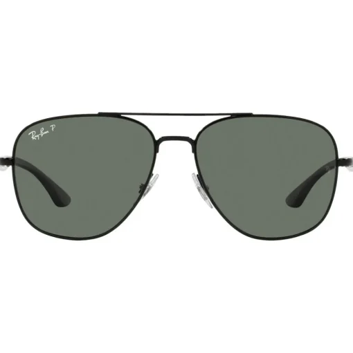 Lunettes de soleil Ray Ban RB3683 Polished Black Green G-15 Polar