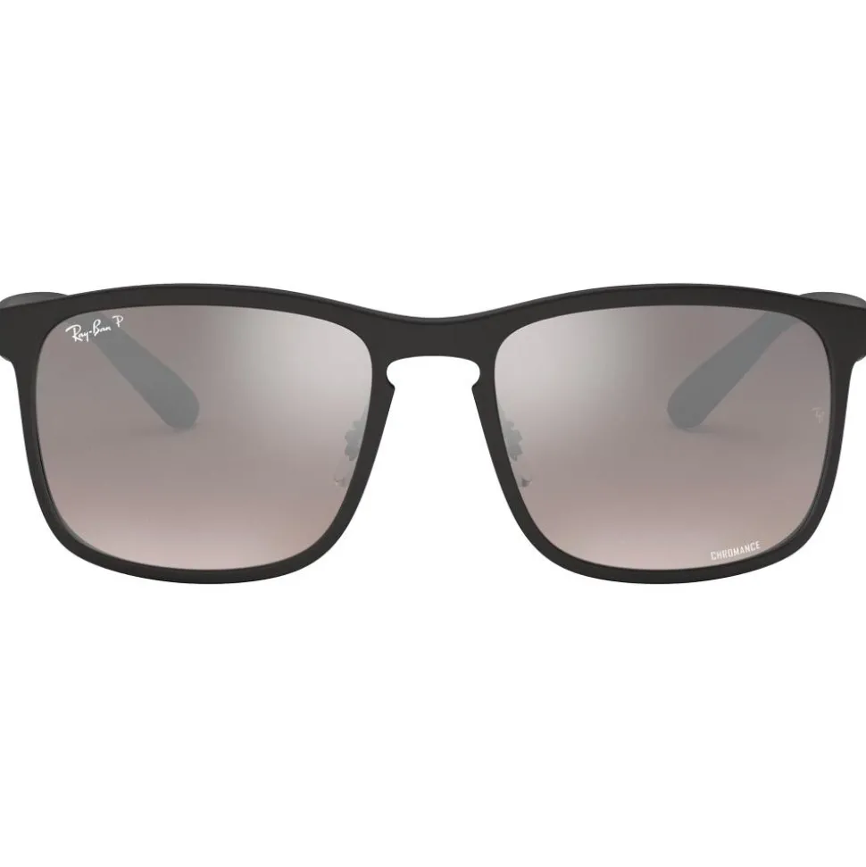 Lunettes de soleil Ray Ban RB4264 Matte Black Chromance Silver Polar