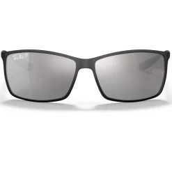 Lunettes de soleil Ray Ban RB4179 Liteforce Tech Matte Black Silver Gradient Mirror Polar