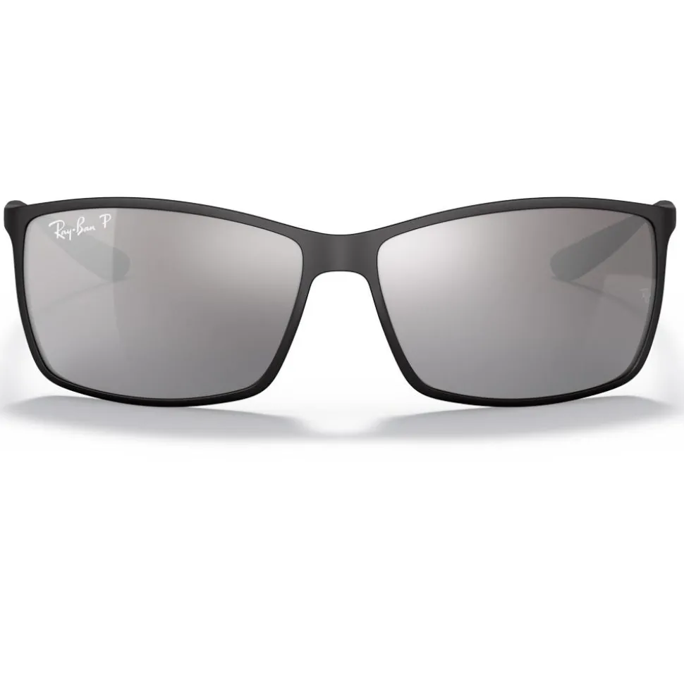 Lunettes de soleil Ray Ban RB4179 Liteforce Tech Matte Black Silver Gradient Mirror Polar