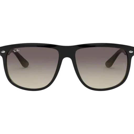 Lunettes de soleil Ray Ban RB4147 Boyfriend Polished Black Grey