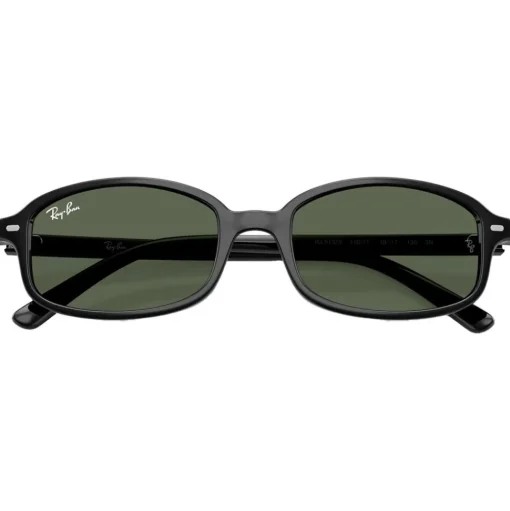 Lunettes de soleil Ray Ban RB9132S Kids Polished Black Dark Green