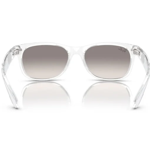 Lunettes de soleil Ray Ban RB2132 New Wayfarer Classic Polished Transparent Light Grey Gradient