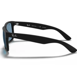 Lunettes de soleil Ray Ban RB4165 Justin Classic Matte Rubber Dark Blue Polar