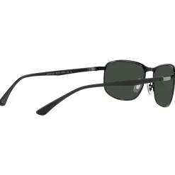 Lunettes de soleil Ray Ban RB3671CH Matte Black Chromance Dark Grey Polar