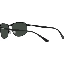 Lunettes de soleil Ray Ban RB3671CH Matte Black Chromance Dark Grey Polar