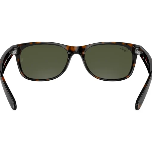 Lunettes de soleil Ray Ban RB2132 New Wayfarer Classic Polished Tortoise Green G-15
