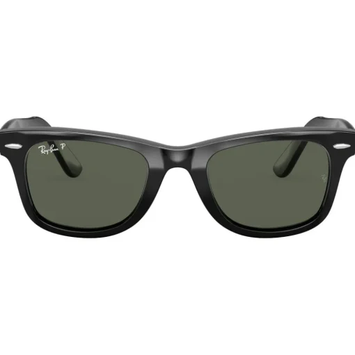 Lunettes de soleil Ray Ban RB2140 Original Wayfarer Classic Polished Black Polar Green