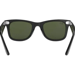 Lunettes de soleil Ray Ban RB2140 Original Wayfarer Classic Polished Black Green G-15
