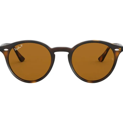 Lunettes de soleil Ray Ban RB2180 Polished Light Havana Brown B-15 Polar