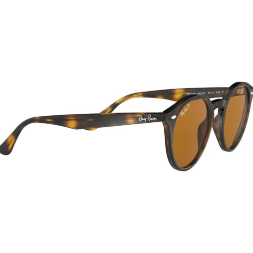 Lunettes de soleil Ray Ban RB2180 Polished Light Havana Brown B-15 Polar