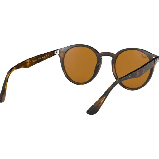 Lunettes de soleil Ray Ban RB2180 Polished Light Havana Brown B-15 Polar