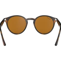 Lunettes de soleil Ray Ban RB2180 Polished Light Havana Brown B-15 Polar