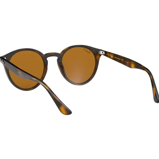 Lunettes de soleil Ray Ban RB2180 Polished Light Havana Brown B-15 Polar