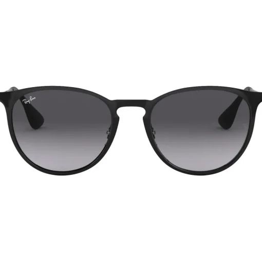 Lunettes de soleil Ray Ban RB3539 Erika Metal Polished Black Dark Grey Gradient