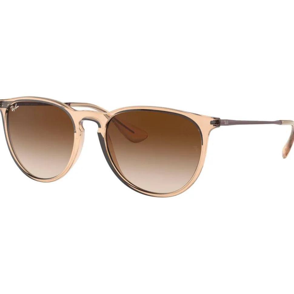 Lunettes de soleil Ray Ban RB4171 Erika Classic Polished Transparent Brown Gradient Brown