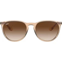 Lunettes de soleil Ray Ban RB4171 Erika Classic Polished Transparent Brown Gradient Brown