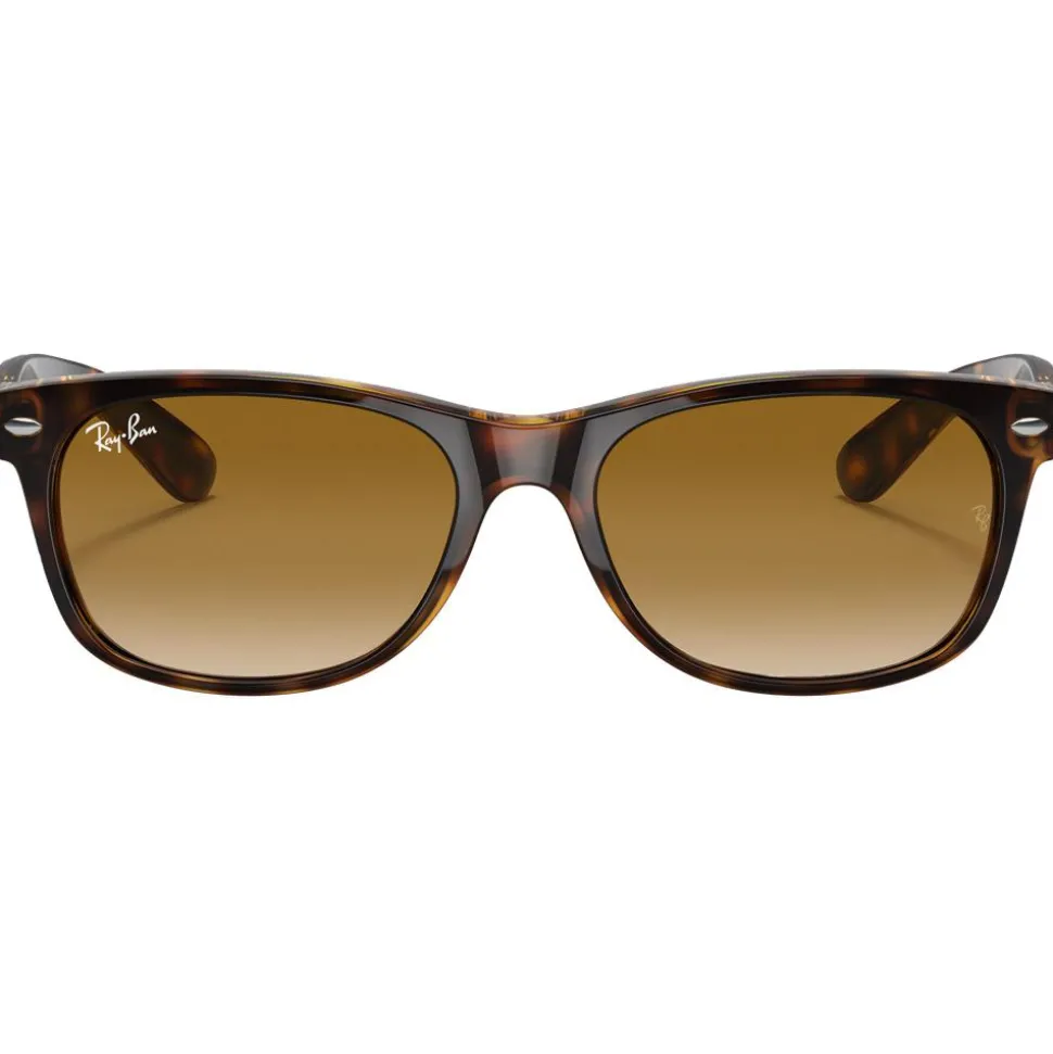 Lunettes de soleil Ray Ban RB2132 New Wayfarer Classic Polished Havana Light Gradient Light Brown