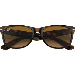 Lunettes de soleil Ray Ban RB2132 New Wayfarer Classic Polished Havana Light Gradient Light Brown
