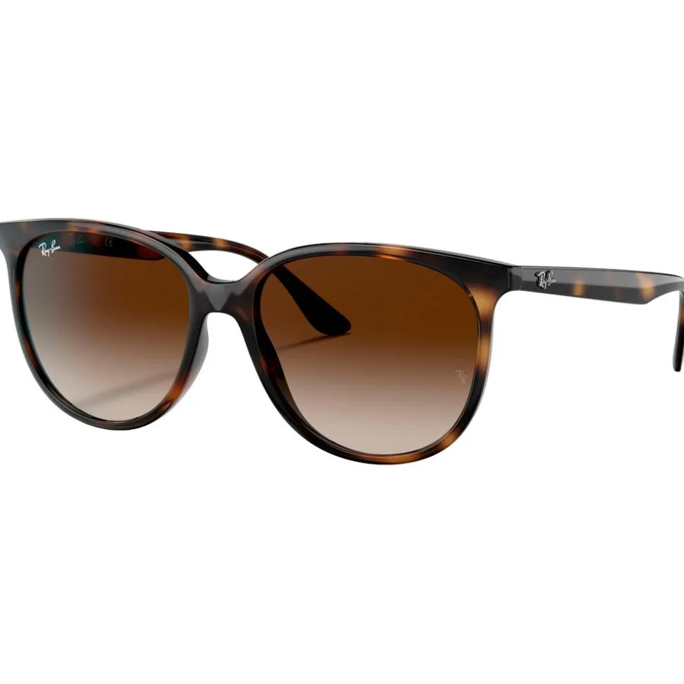 Lunettes de soleil Ray Ban RB4378 Polished Havana Gradient Brown