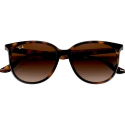 Lunettes de soleil Ray Ban RB4378 Polished Havana Gradient Brown