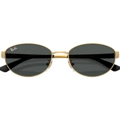 Lunettes de soleil Ray Ban RB3774D Polished Gold Dark Grey