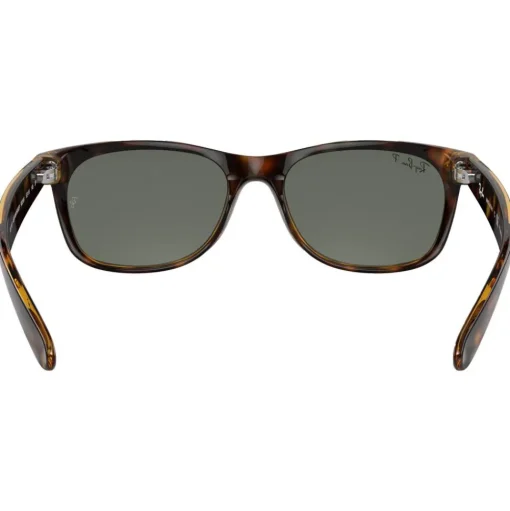 Lunettes de soleil Ray Ban RB2132 New Wayfarer Classic Polished Tortoise Green G-15 Polarized