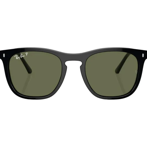 Lunettes de soleil Ray Ban RB2210 Polished Black Polar Green