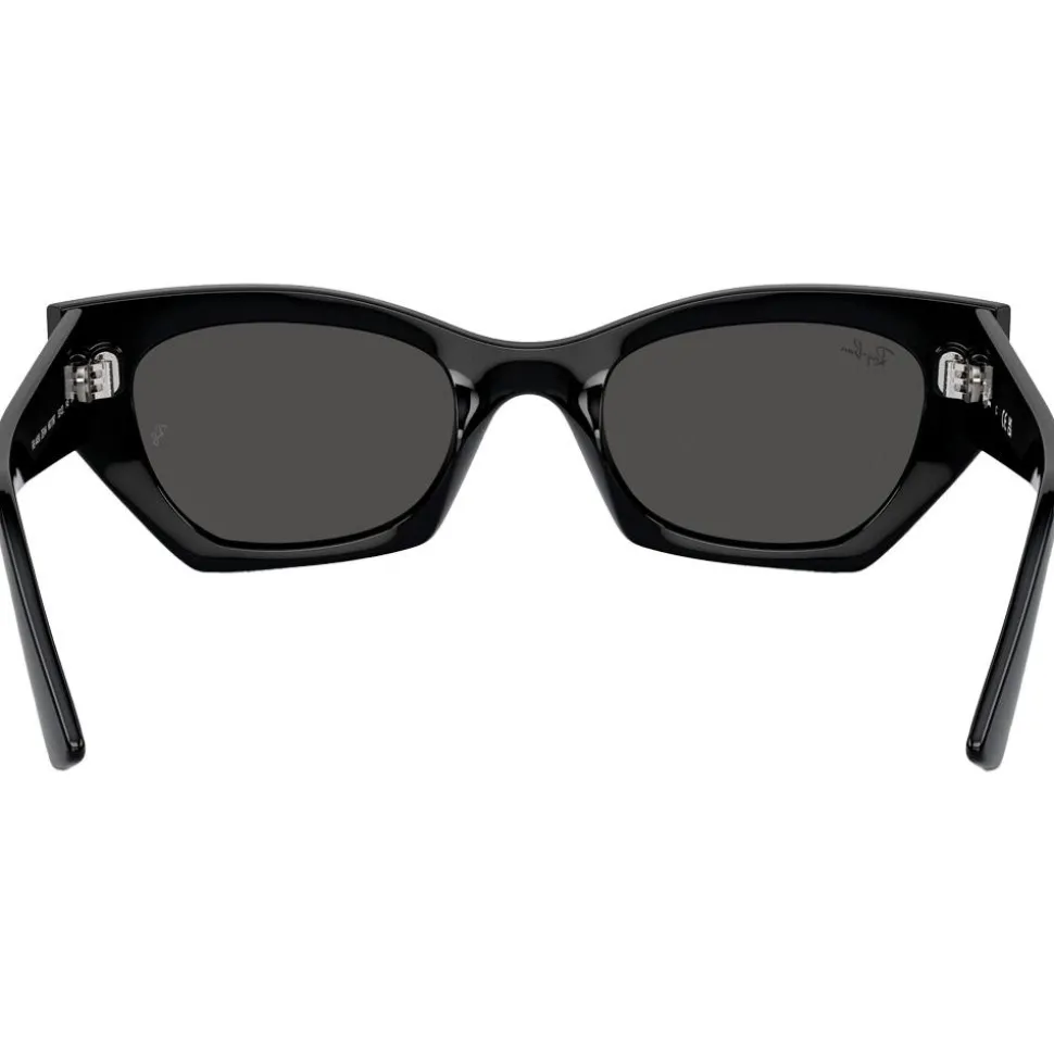 Lunettes de soleil Ray Ban RB4430 Zena Polished Black Dark Grey