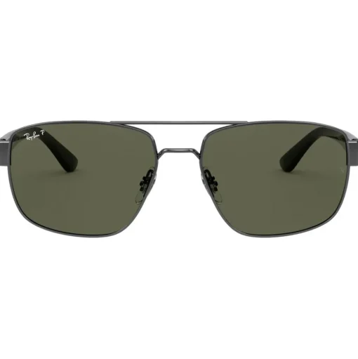 Lunettes de soleil Ray Ban RB3663 Polished Gunmetal Green G-15 Polar