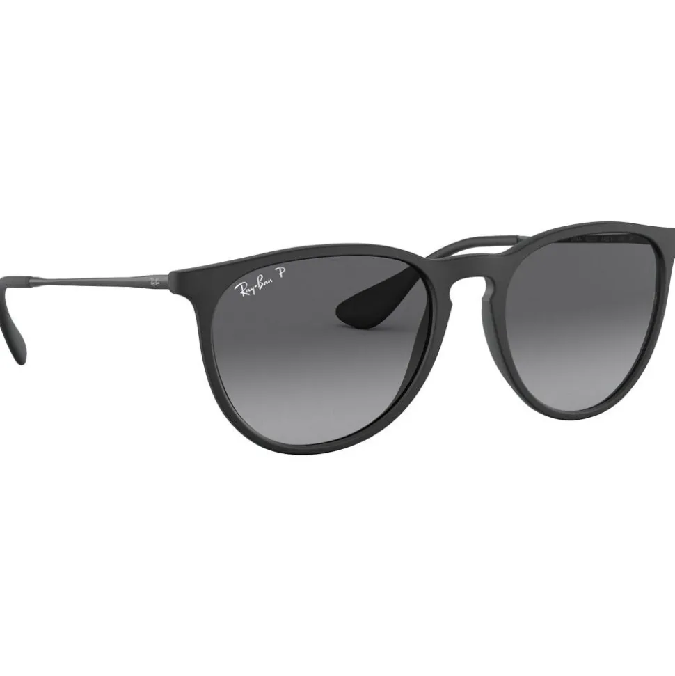Lunettes de soleil Ray Ban RB4171 Erika Classic Matte Rubber Black Grey Polar