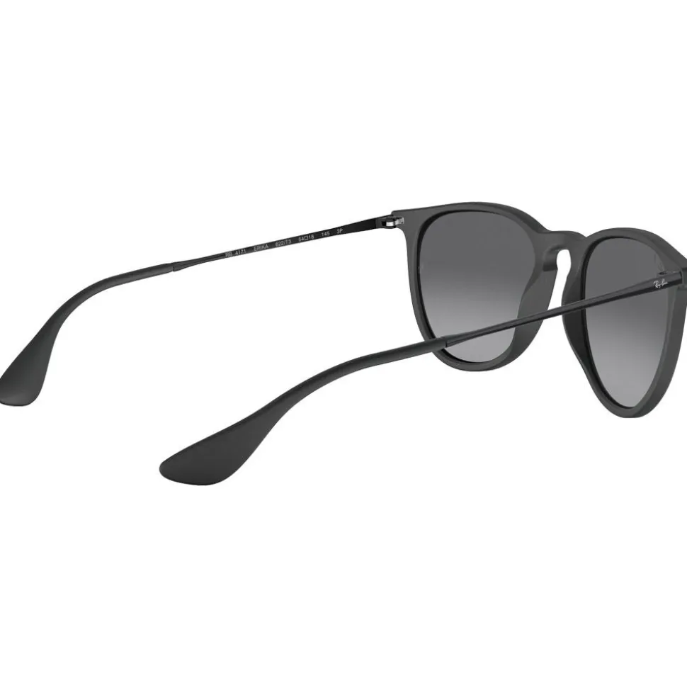 Lunettes de soleil Ray Ban RB4171 Erika Classic Matte Rubber Black Grey Polar