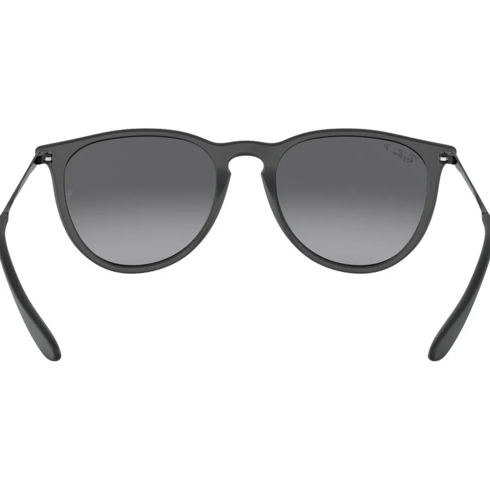 Lunettes de soleil Ray Ban RB4171 Erika Classic Matte Rubber Black Grey Polar