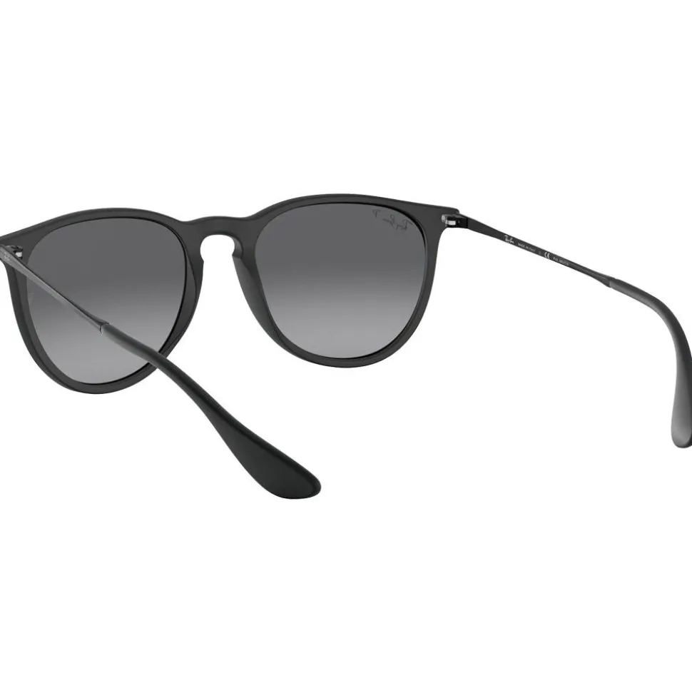 Lunettes de soleil Ray Ban RB4171 Erika Classic Matte Rubber Black Grey Polar