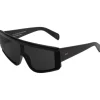 Lunettes de soleil Retro Super Future Zed Black Black
